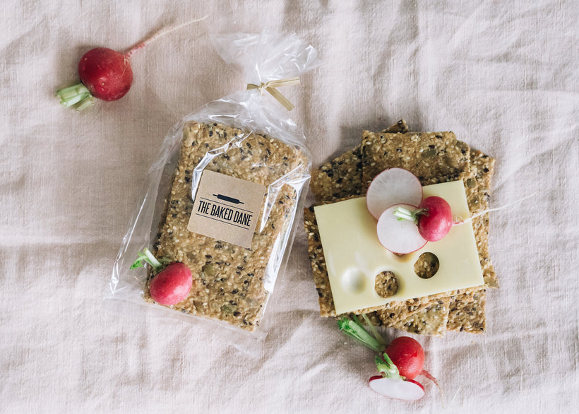 Knækbrød - Gourmet Seed Crackers