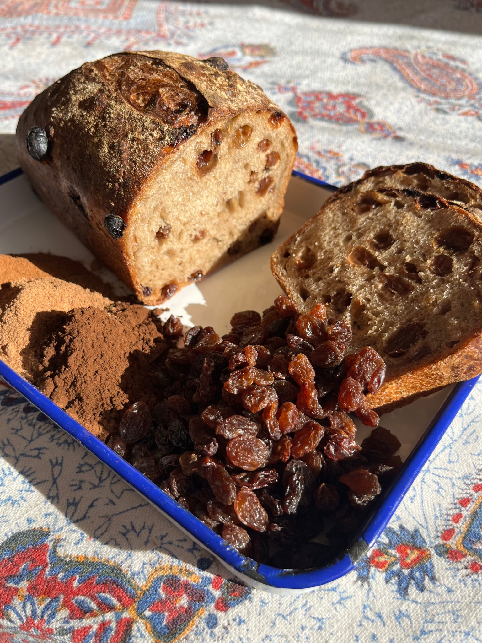 Sourdough Raisin Bread